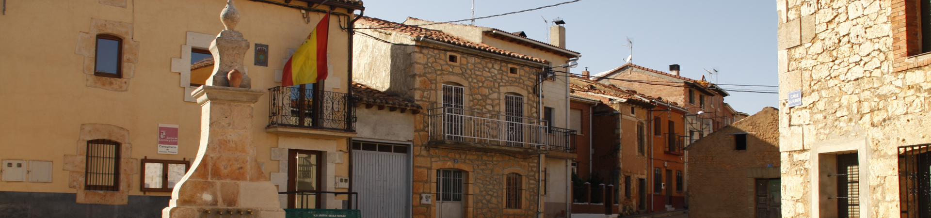 Fachada de casas de Arauzo de Salce