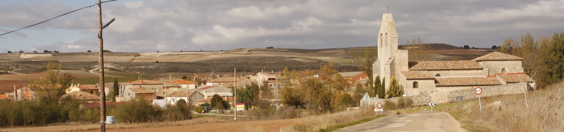 Vista pueblo camino