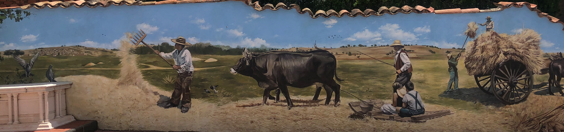 Mural pintado