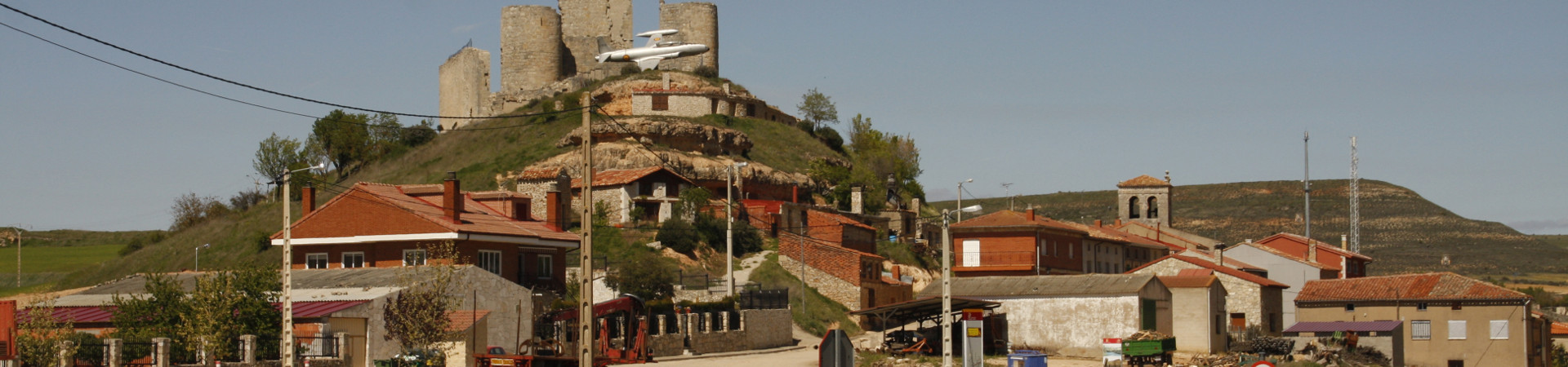 Colina con casas